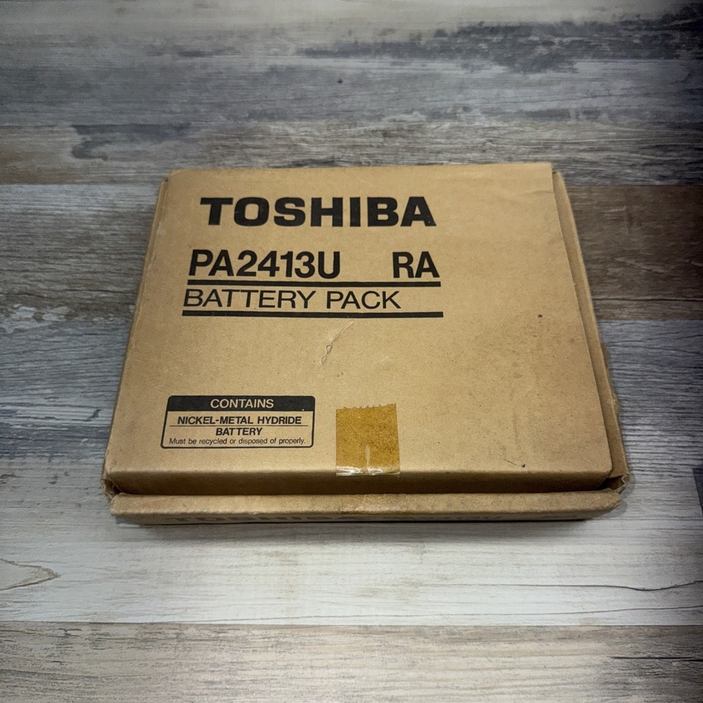 Vintage Toshiba PA2413U Battery Pack NI-MH 3000mAh 9.6V HARD TO FIND